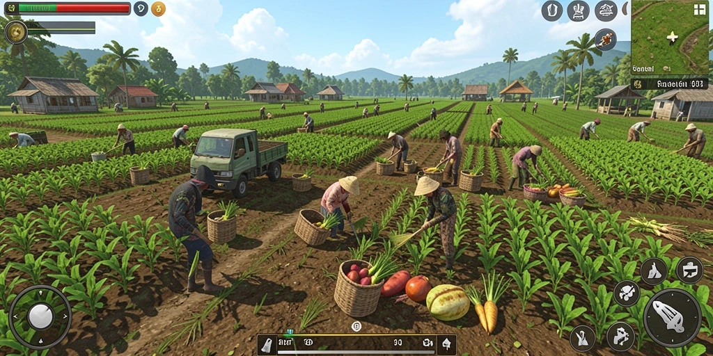 Gameplay yang seru dan menantang setiap level.