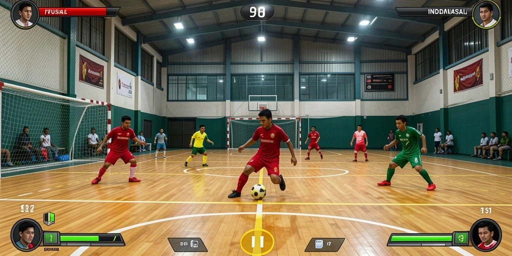 Contoh gameplay yang seru dengan tantangan menarik.