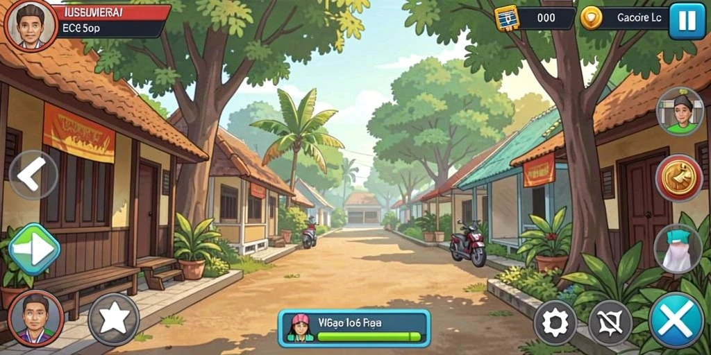 Grafik yang tajam dan suara yang menghibur.