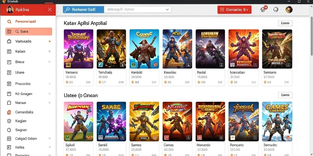 Tangkapan layar menampilkan leaderboard dengan pemain teratas.