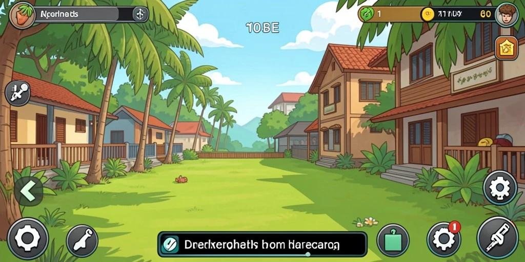 Lihat fitur sistem leveling yang menarik pada tangkapan layar ini.