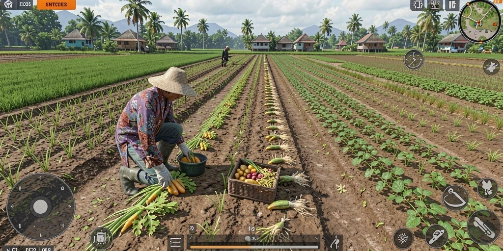 Pemandangan alam yang menakjubkan dan berwarna.