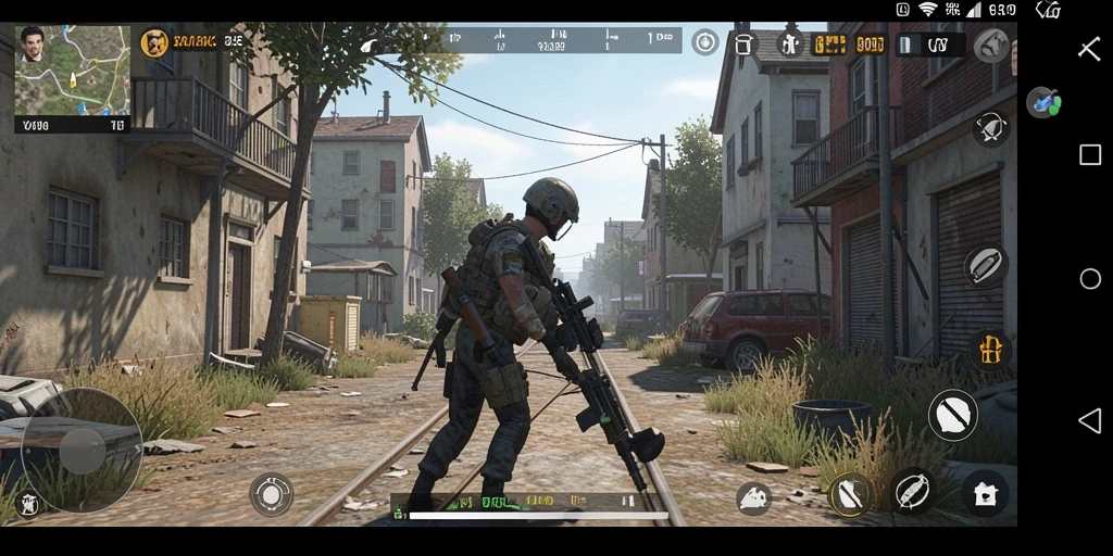 Screenshot 3: Tim guild dalam aksi kolaboratif.